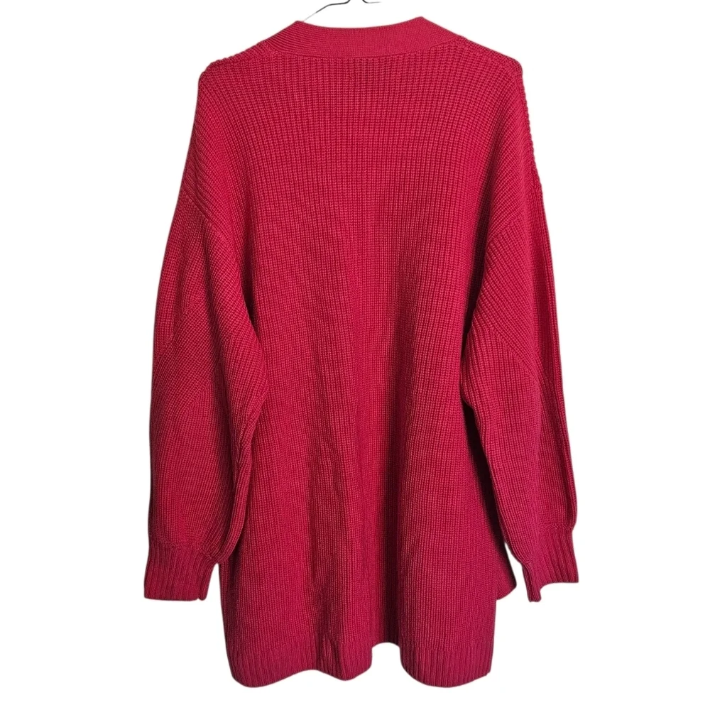 Wilfred Free Pink Merino Wool Unwind Cardigan Size S - Picture 2 of 10